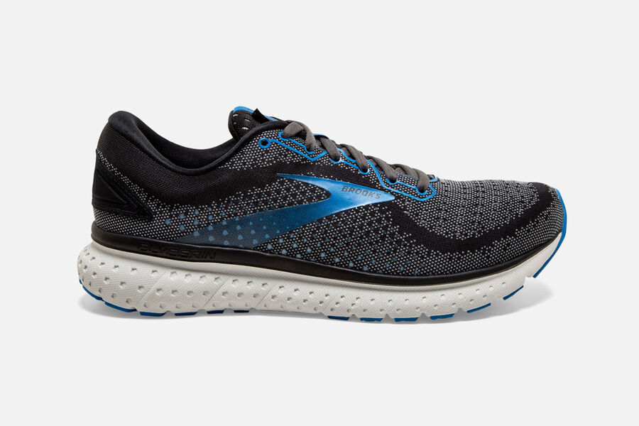 Brooks Glycerin 18 Road Löparskor Herr - Svarta/Blå - 4109-ERVBY